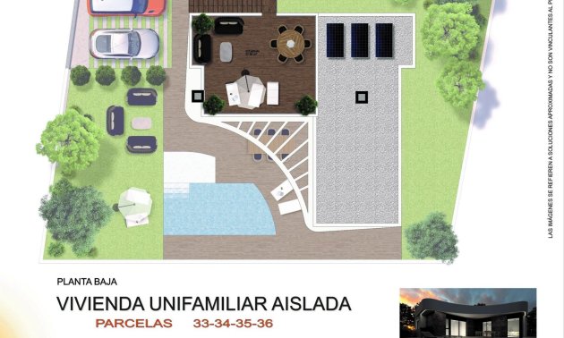 Obra nueva - Villa -
Los Montesinos - La Herrada