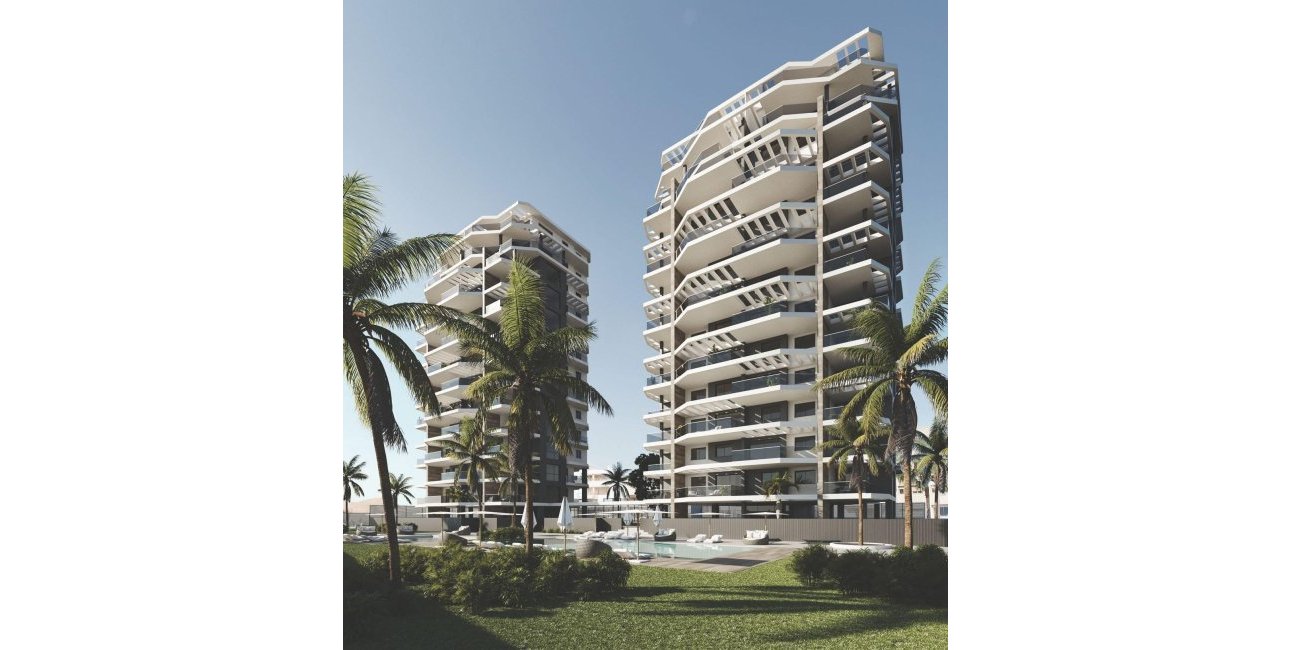 Obra nueva - Apartamento / piso -
Calpe - Playa Cantal Roig