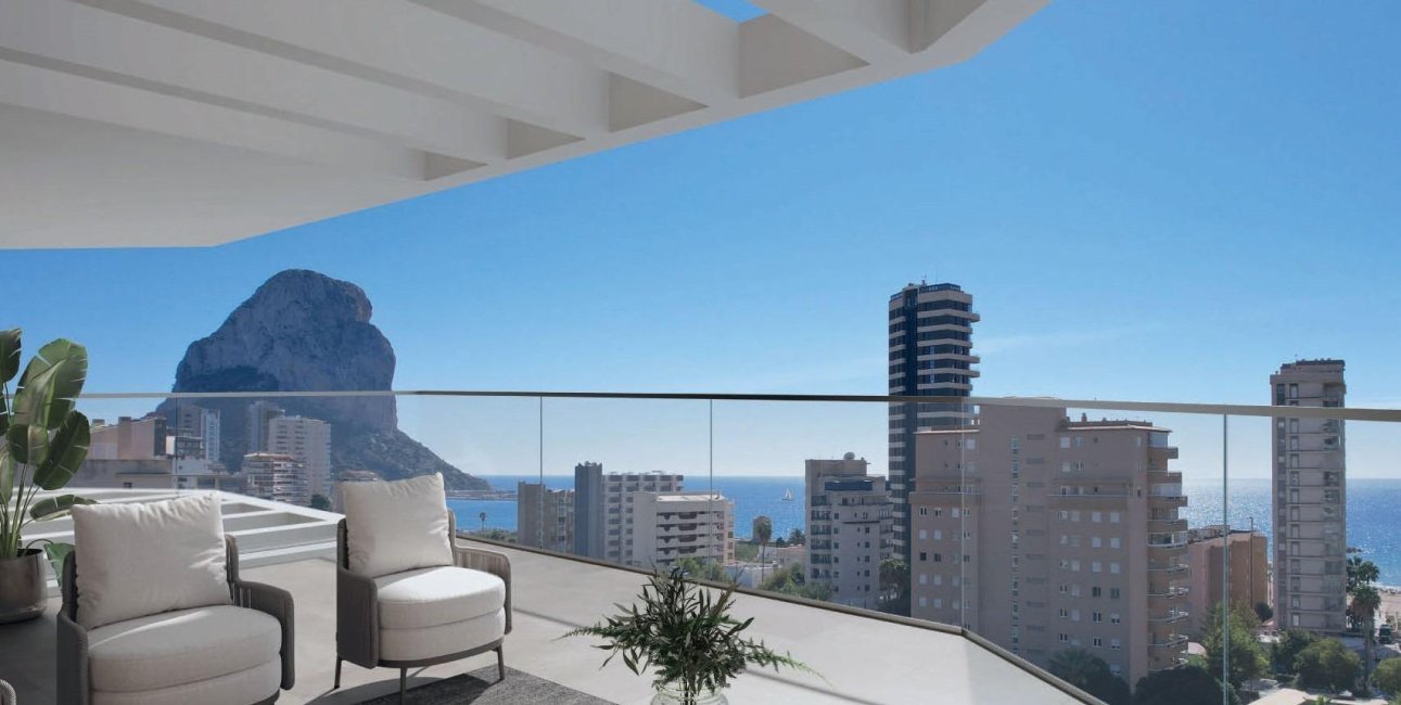 Obra nueva - Apartamento / piso -
Calpe - Playa Cantal Roig