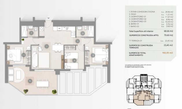 Obra nueva - Apartamento / piso -
Calpe - Playa Cantal Roig