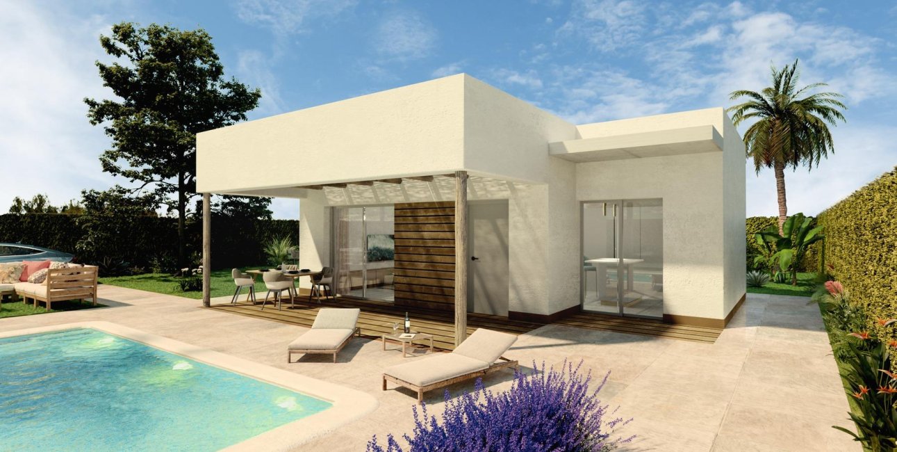 Obra nueva - Villa -
Hondón de las Nieves - Urbaniz. La Montañosa