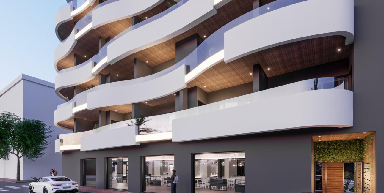 New Build - Apartment / flat -
Torrevieja - Playa del Cura