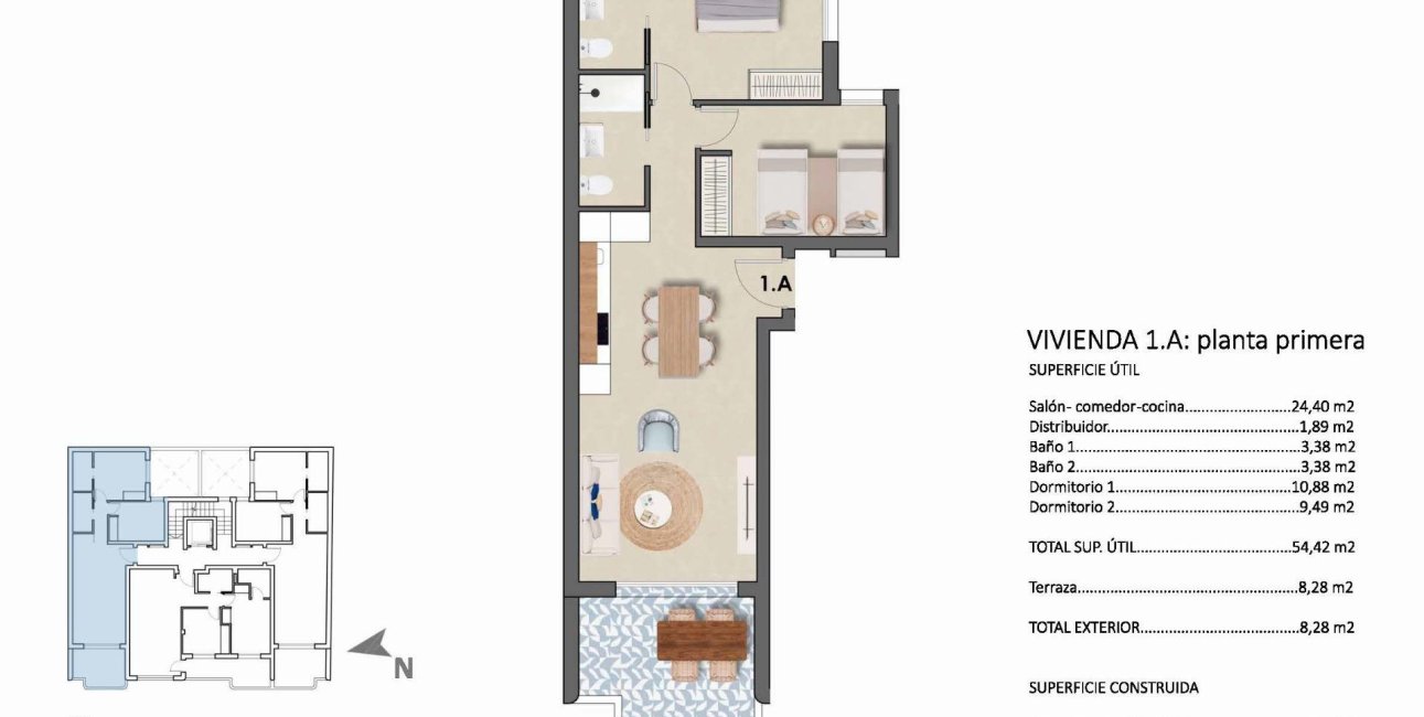 Obra nueva - Apartamento / piso -
Pilar de la Horadada - Torre De La Horadada
