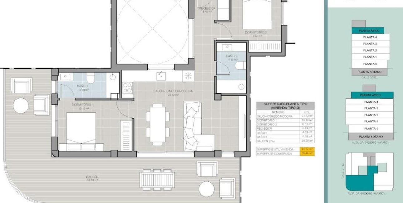 Obra nueva - Ático -
Torrevieja - Acequion