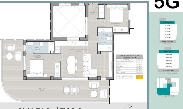 Obra nueva - Ático -
Torrevieja - Acequion