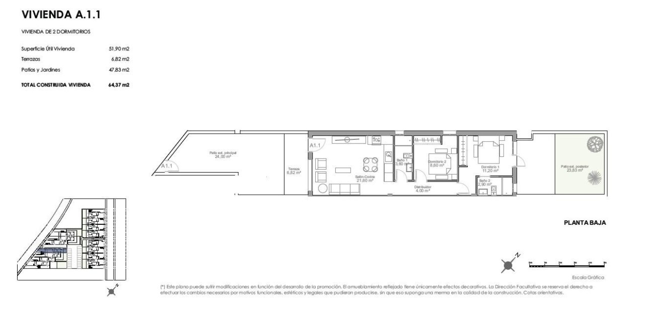 New Build - Bungalow -
Puerto de Mazarron - Playa Negra