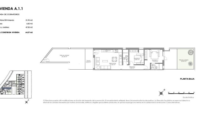 New Build - Bungalow -
Puerto de Mazarron - Playa Negra