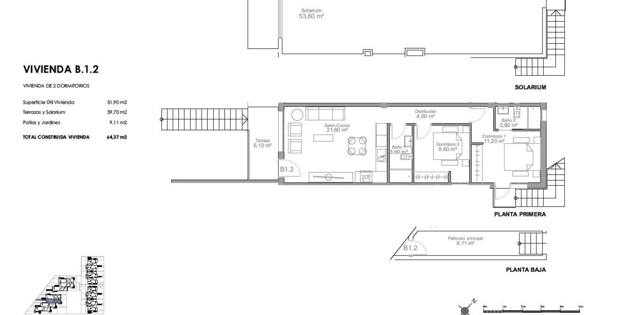 New Build - Bungalow -
Puerto de Mazarron - Playa Negra