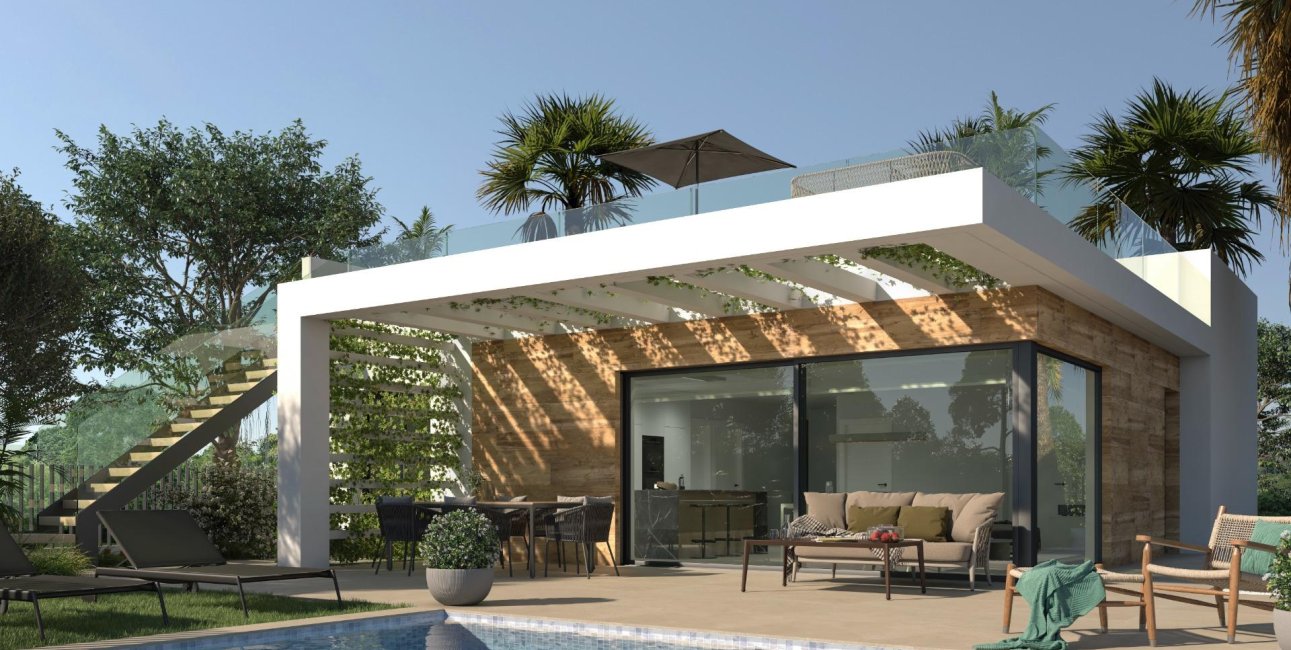 Obra nueva - Villa -
Los Alcázares - La Serena Golf