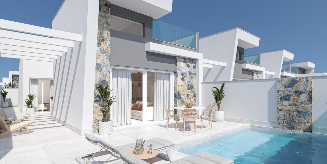 Obra nueva - Villa -
Los Alcázares - Serena Golf