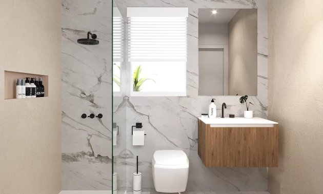 Obra nueva - Villa -
Los Alcázares - Serena Golf