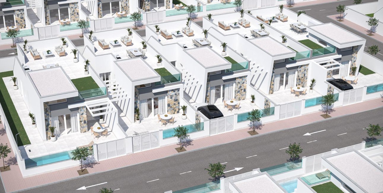 Obra nueva - Villa -
Los Alcázares - Serena Golf