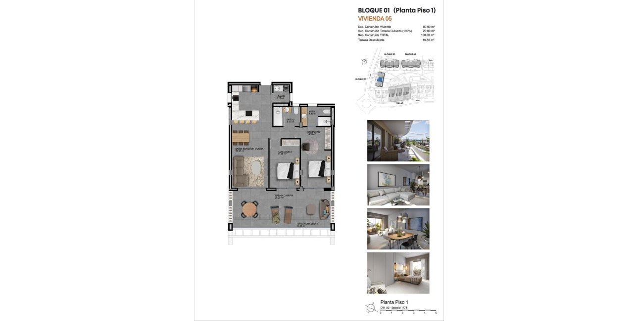 New Build - Apartment / flat -
Finestrat - Campana Garden
