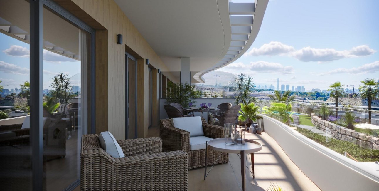 New Build - Apartment / flat -
Finestrat - Campana Garden