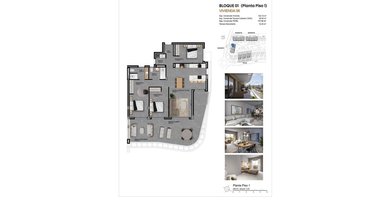 New Build - Apartment / flat -
Finestrat - Campana Garden