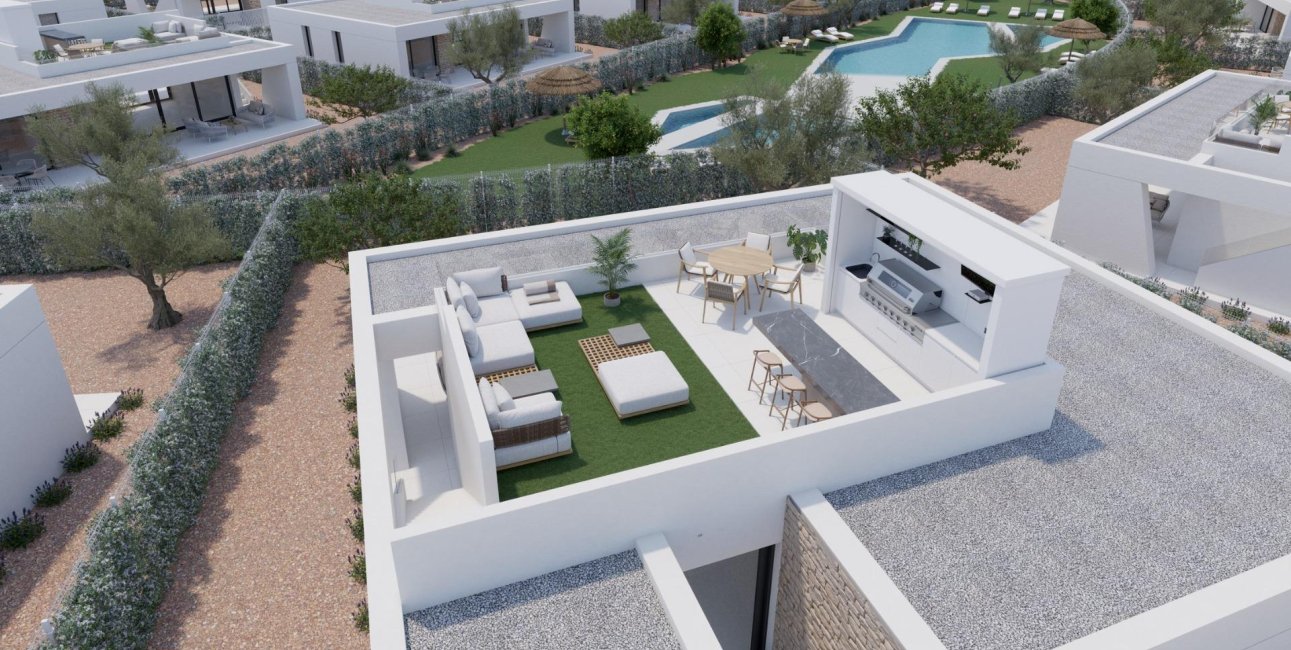 Obra nueva - Villa -
Fuente Álamo - Hacienda del Alamo