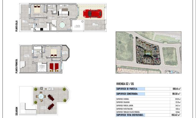 Rynek pierwotny - Dom Szeregowy -
Cox - San Fernando