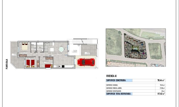 Obra nueva - Bungalow -
Cox - San Fernando