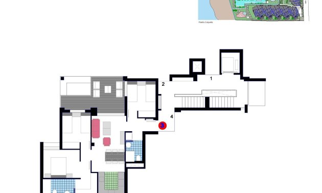 Obra nueva - Apartamento / piso -
Denia - L´Estanyó (Marinas)