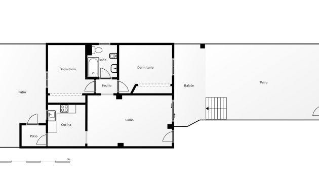 Reventa - Apartamento / piso -
Orihuela Costa - Lomas de Cabo Roig-Los Dolses