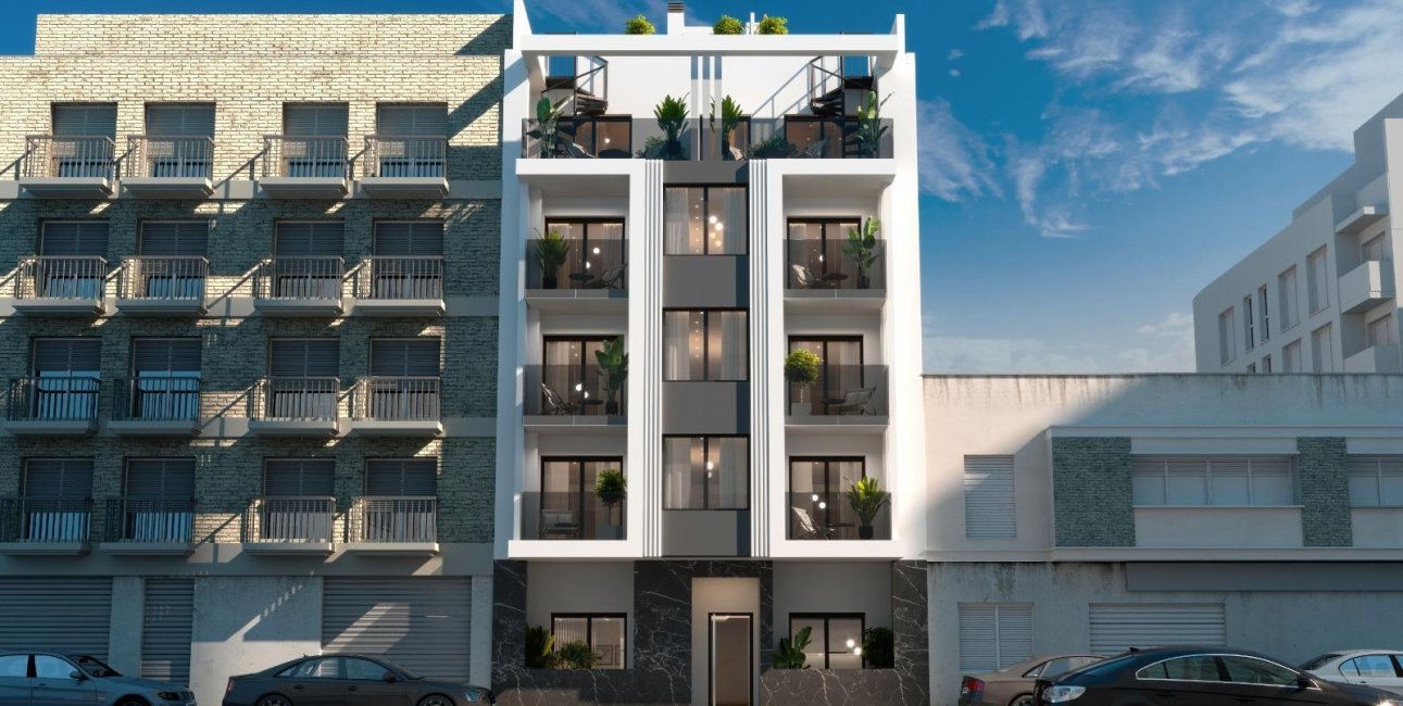 New Build - Apartment / flat -
Torrevieja - Playa del Cura