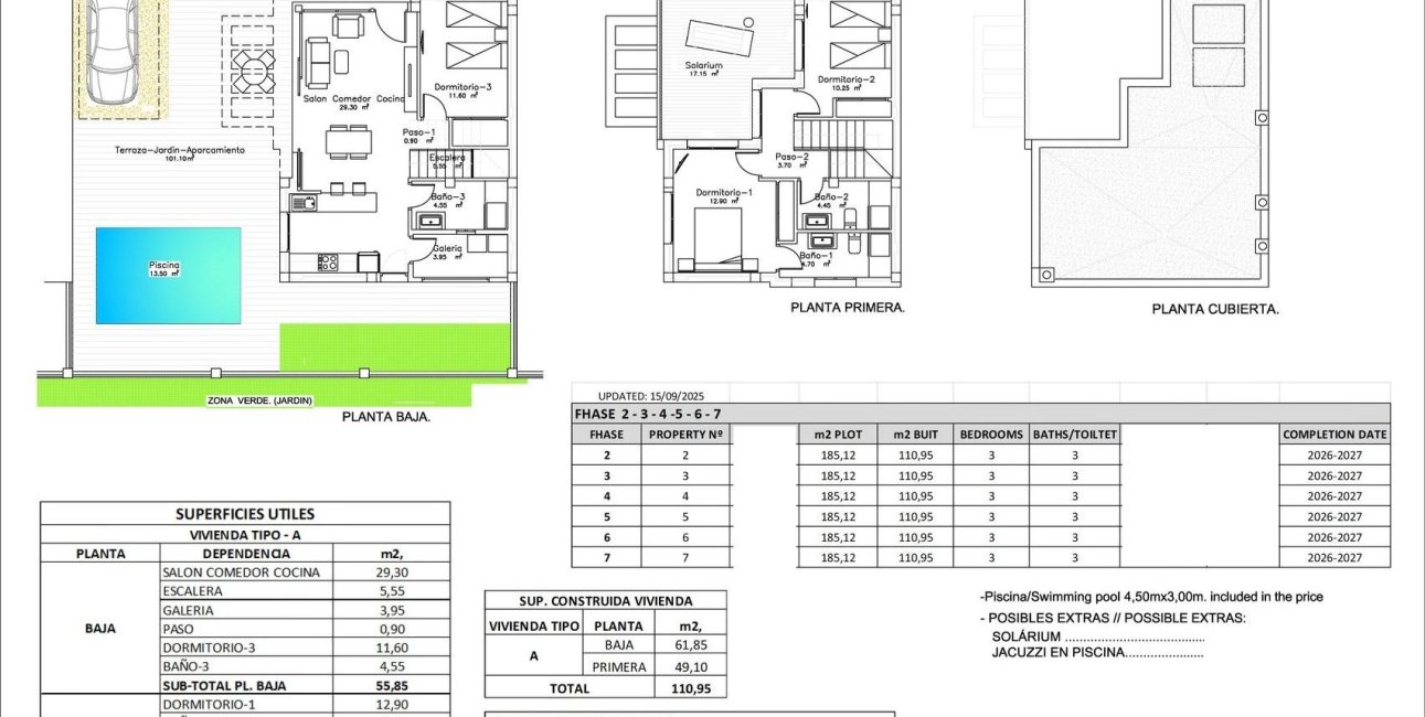 Obra nueva - Villa -
Los Montesinos - La Herrada