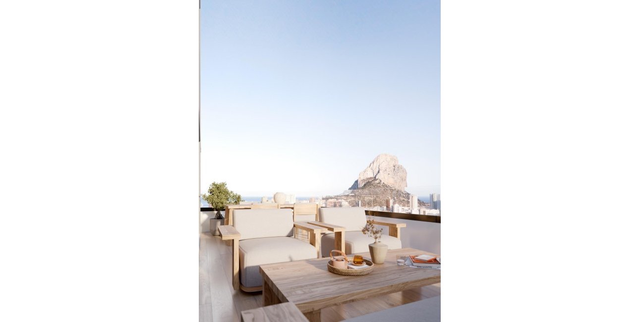 Obra nueva - Apartamento / piso -
Calpe - El Saladar