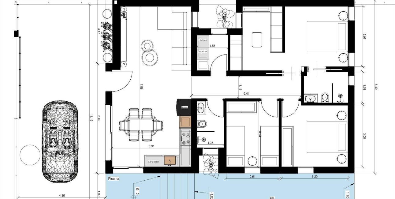 Obra nueva - Villa -
Benijofar - Urb. Monteazul