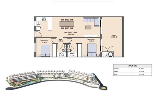 New Build - Apartment / flat -
Finestrat - Balcón De Finestrat
