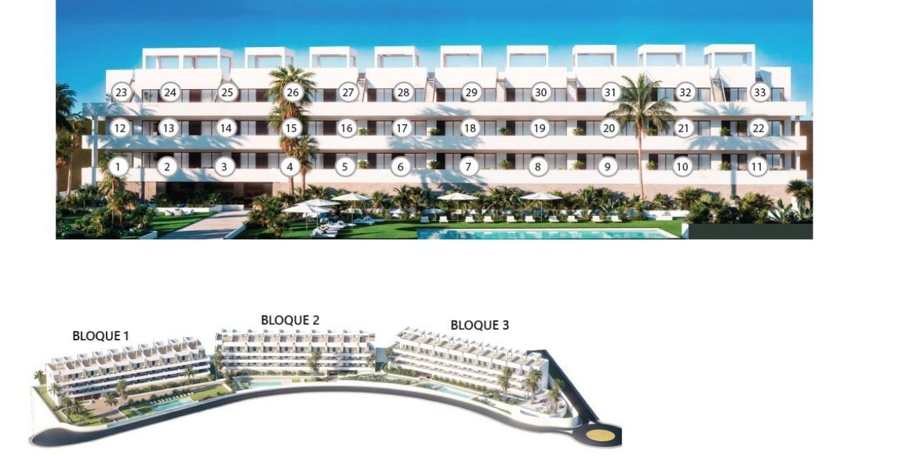 New Build - Apartment / flat -
Finestrat - Balcón De Finestrat