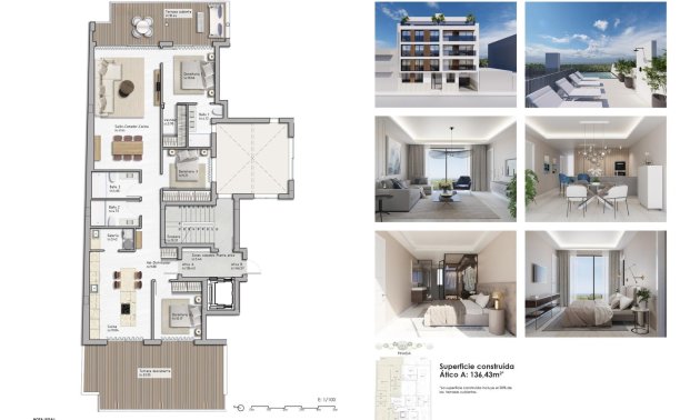 New Build - Penthouse -
Guardamar del Segura - Pueblo