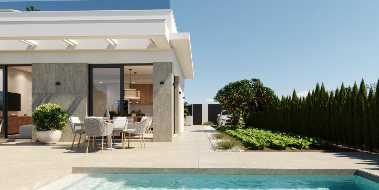 Obra nueva - Villa -
Fuente Álamo - Hacienda Del Álamo Golf