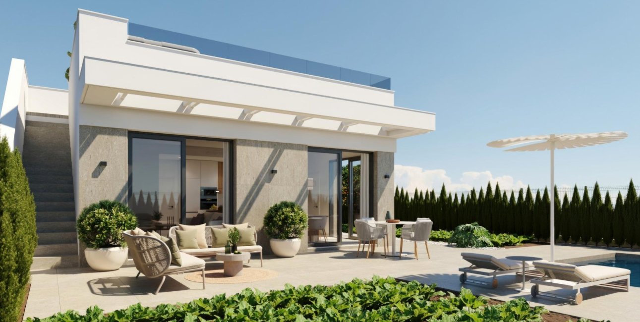 Obra nueva - Villa -
Fuente Álamo - Hacienda Del Álamo Golf