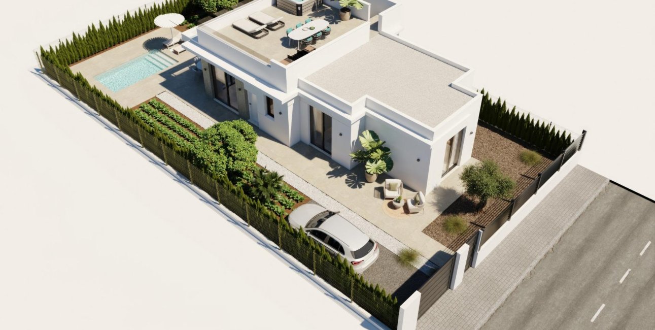 Obra nueva - Villa -
Fuente Álamo - Hacienda Del Álamo Golf