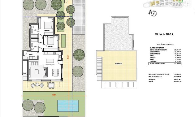 Obra nueva - Villa -
Fuente Álamo - Hacienda Del Álamo Golf