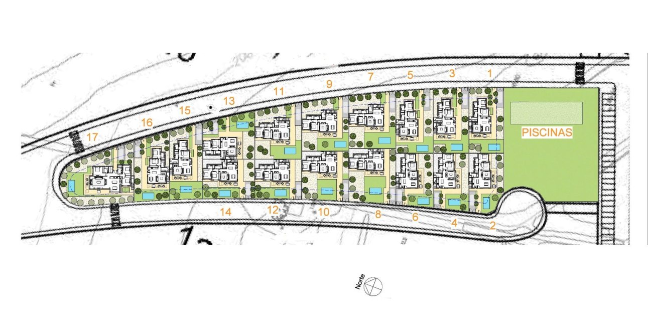 Obra nueva - Villa -
Fuente Álamo - Hacienda Del Álamo Golf