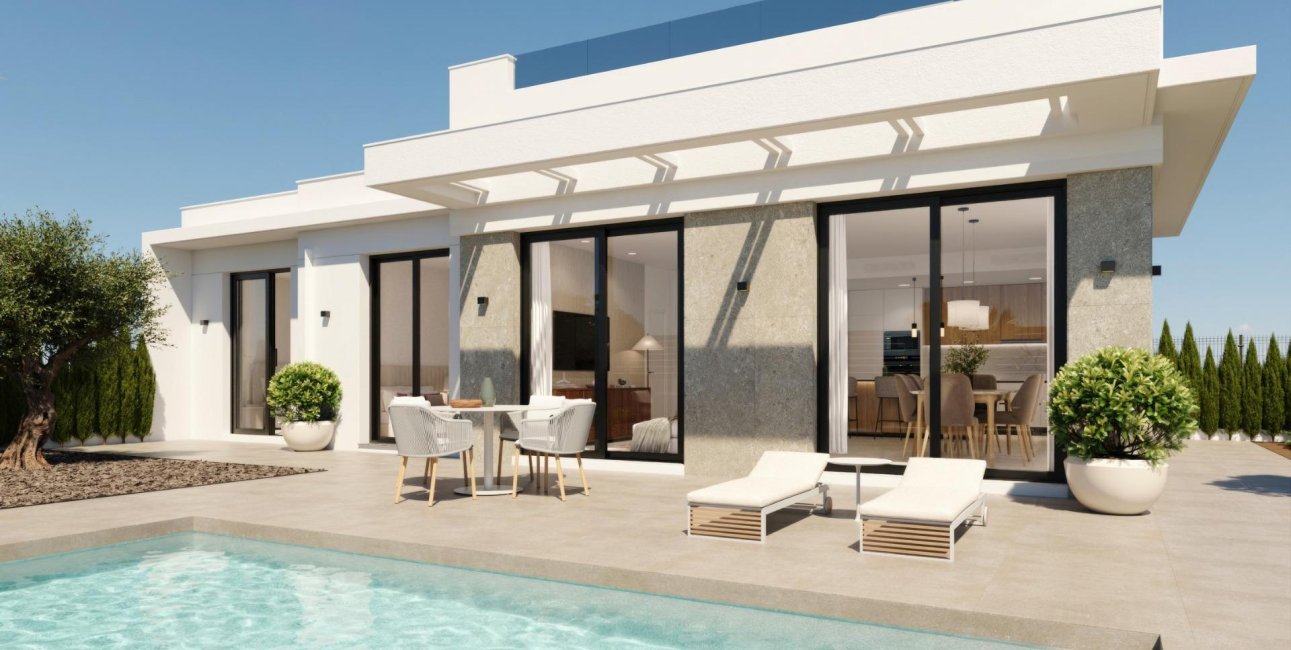 Obra nueva - Villa -
Fuente Álamo - Hacienda Del Álamo Golf