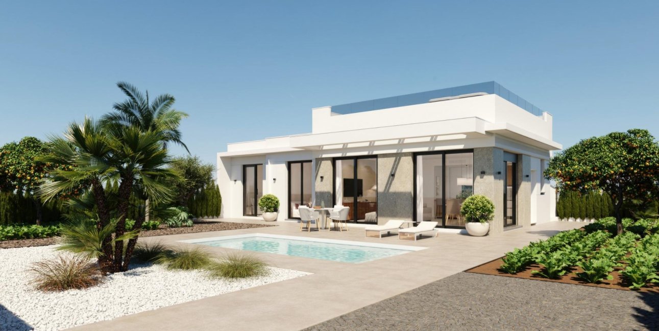 Obra nueva - Villa -
Fuente Álamo - Hacienda Del Álamo Golf