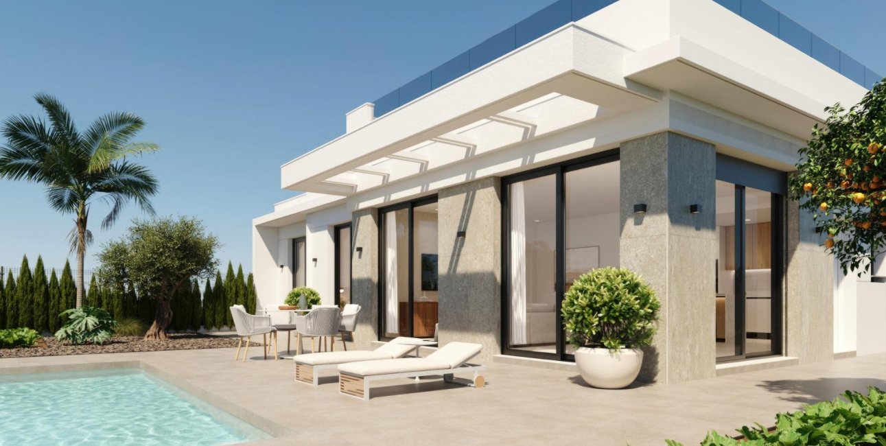 Obra nueva - Villa -
Fuente Álamo - Hacienda Del Álamo Golf