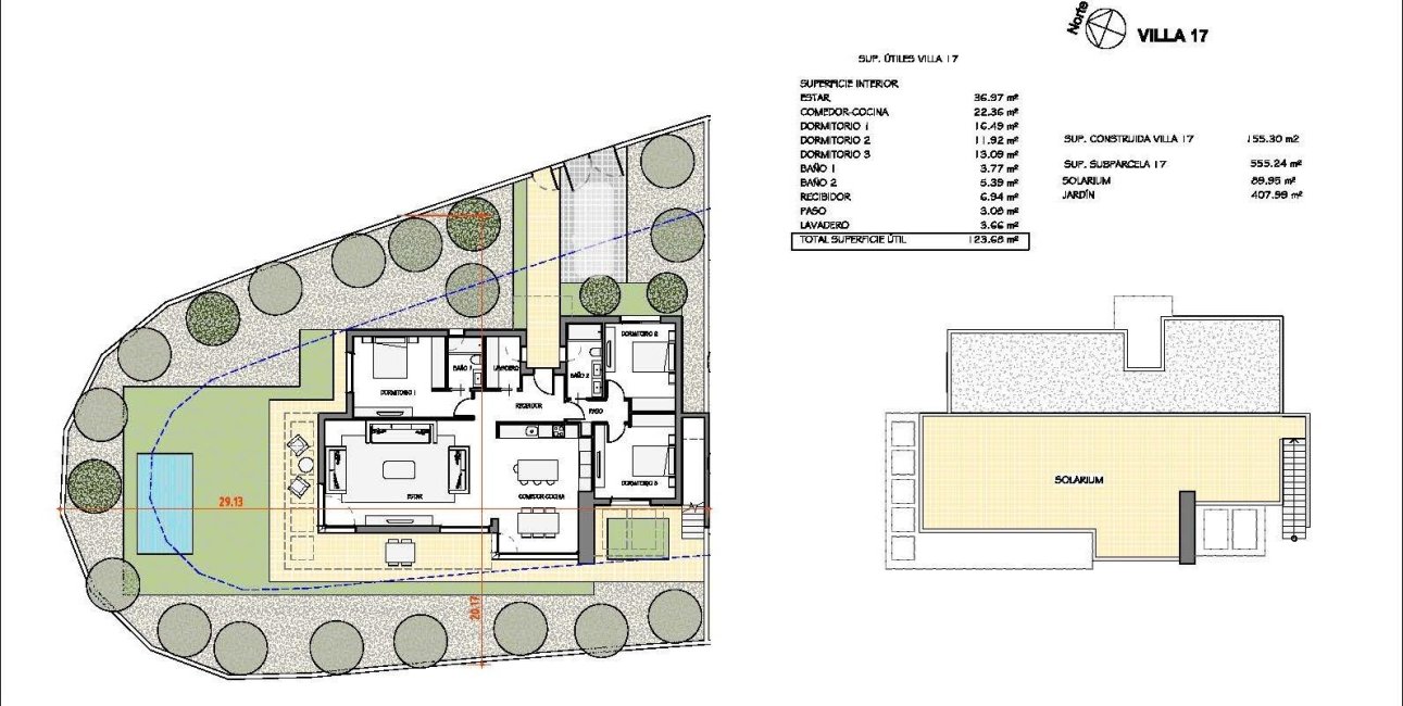 Obra nueva - Villa -
Fuente Álamo - Hacienda Del Álamo Golf
