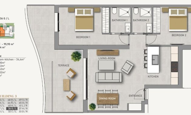 New Build - Apartment / flat -
Guardamar del Segura - El Raso
