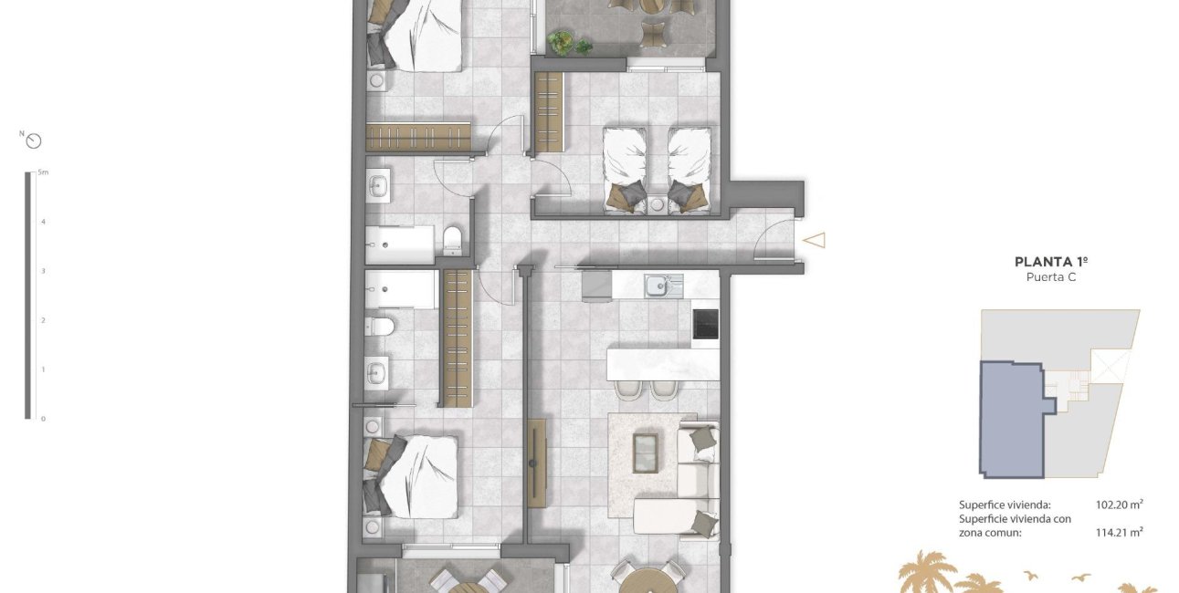 Obra nueva - Apartamento / piso -
Guardamar del Segura - Pueblo