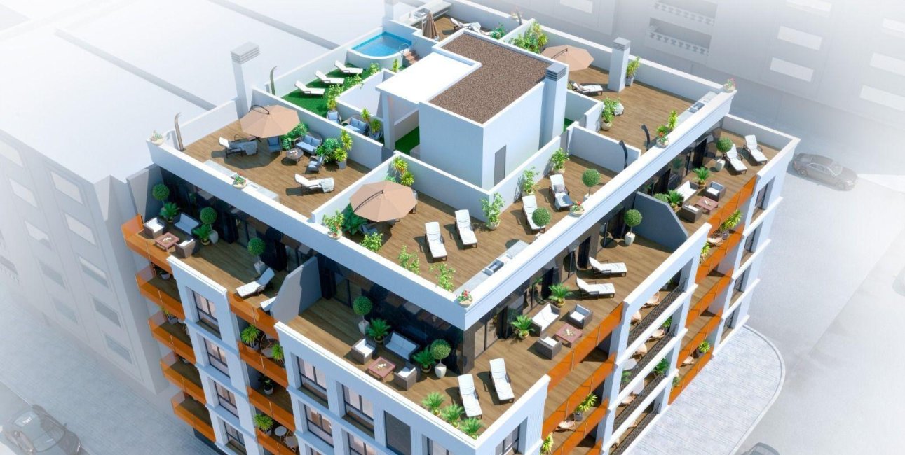 Obra nueva - Apartamento / piso -
Torrevieja - Parque de las Naciones