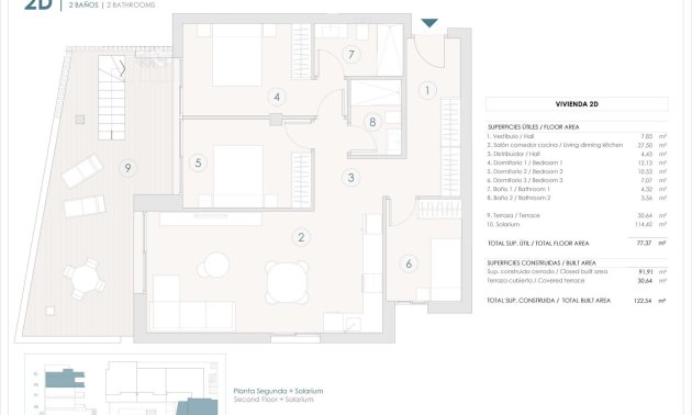 New Build - Penthouse -
Benijofar - Pueblo