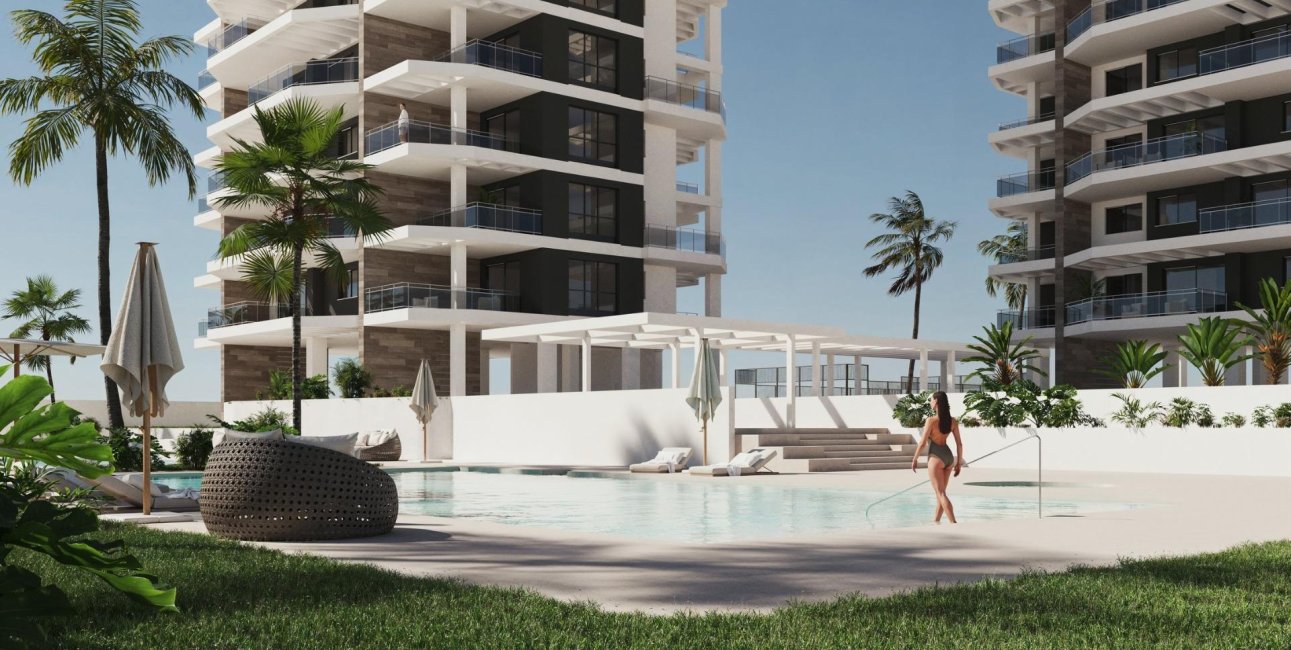 New Build - Apartment / flat -
Calpe - Playa Arenal