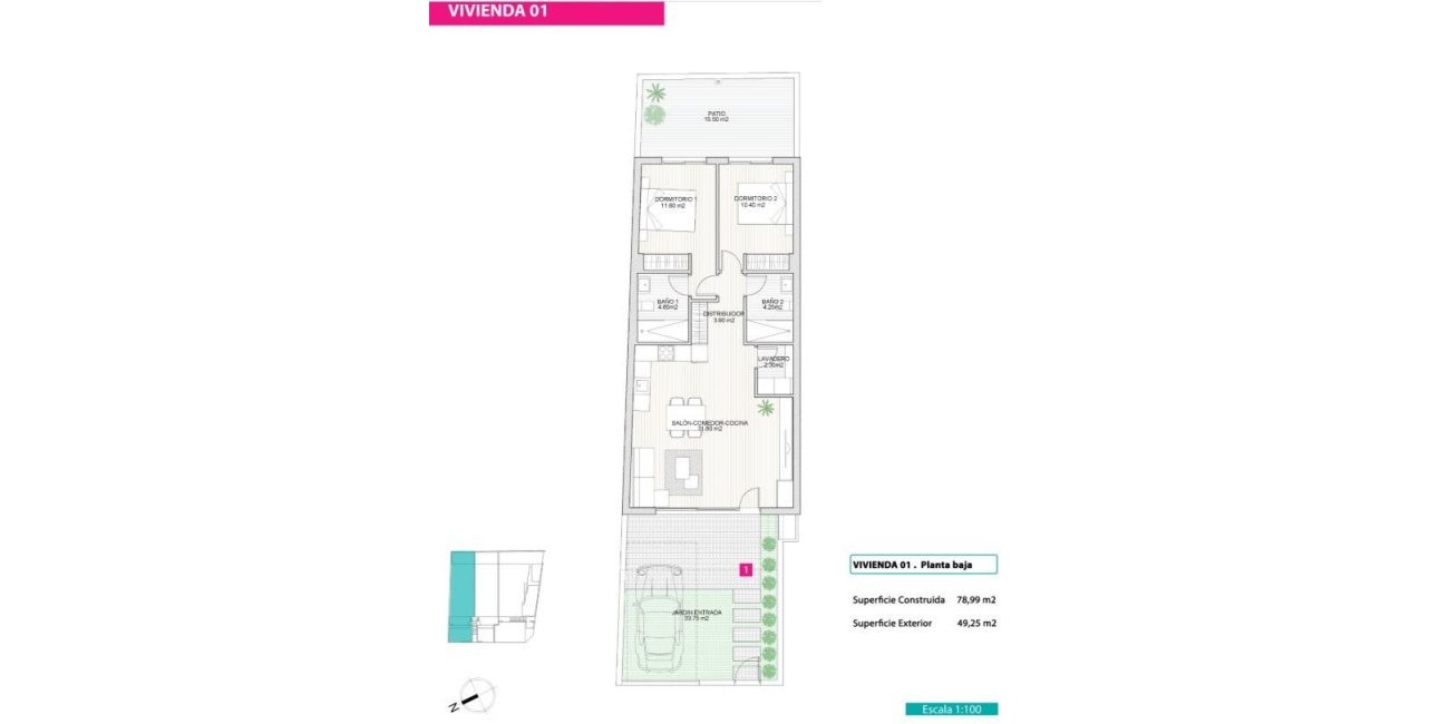 New Build - Bungalow -
San Pedro del Pinatar - Lo Pagan