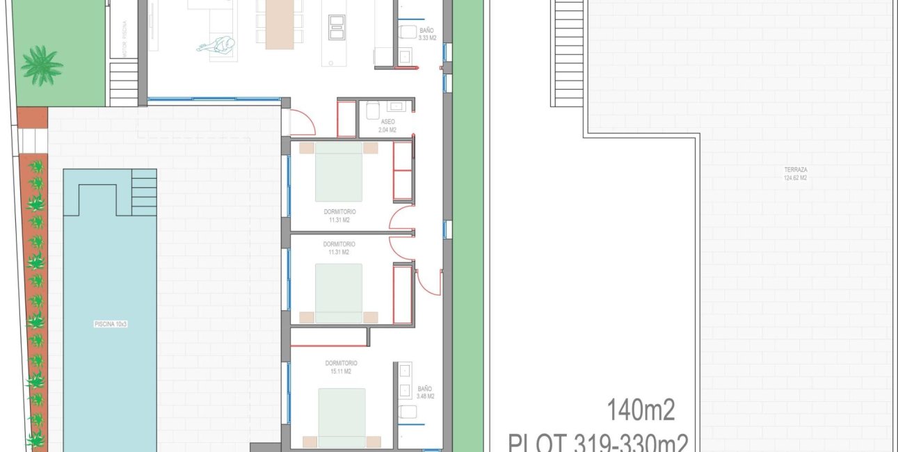 New Build - Villa -
San Javier - Parque del doce