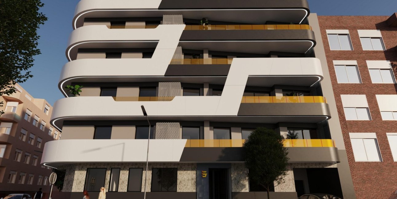 New Build - Apartment / flat -
Torrevieja - Centro