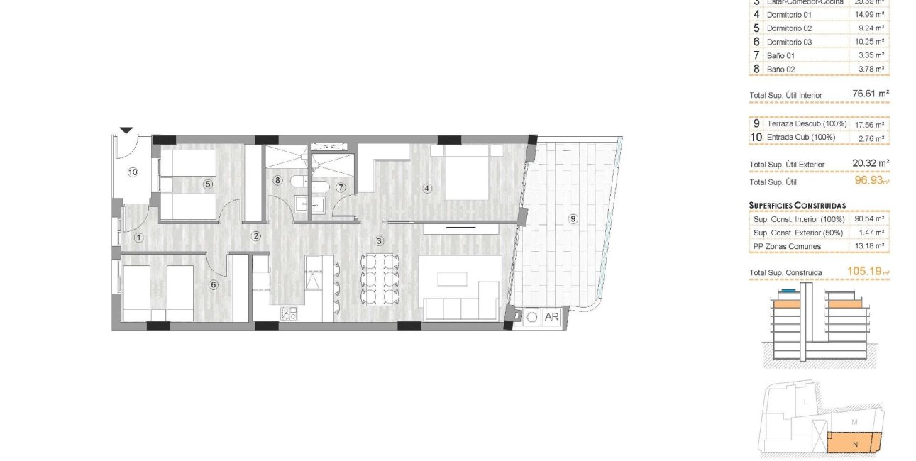 New Build - Apartment / flat -
Torrevieja - Centro