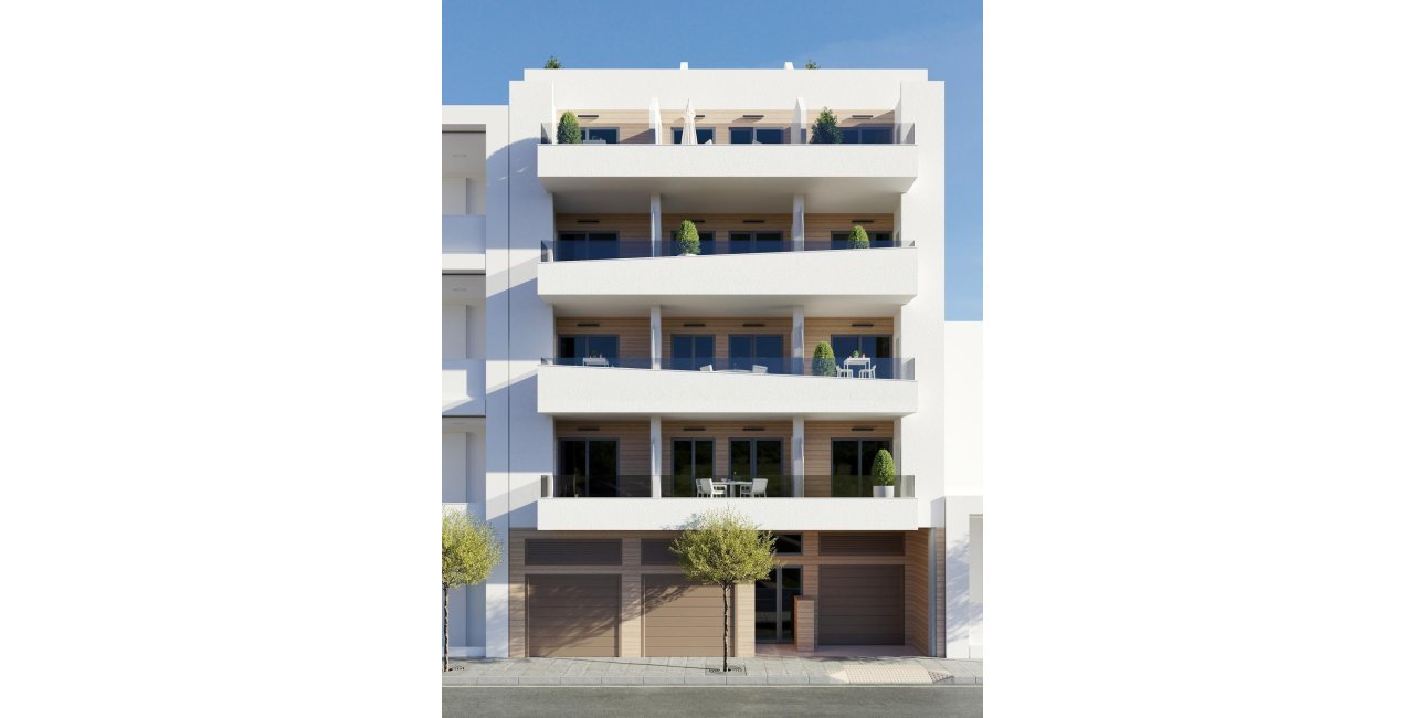 New Build - Apartment / flat -
Torrevieja - Centro